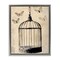 Stupell Industries Antique Uncaged Butterflies Floating Frame, design by Franklyn Gregory